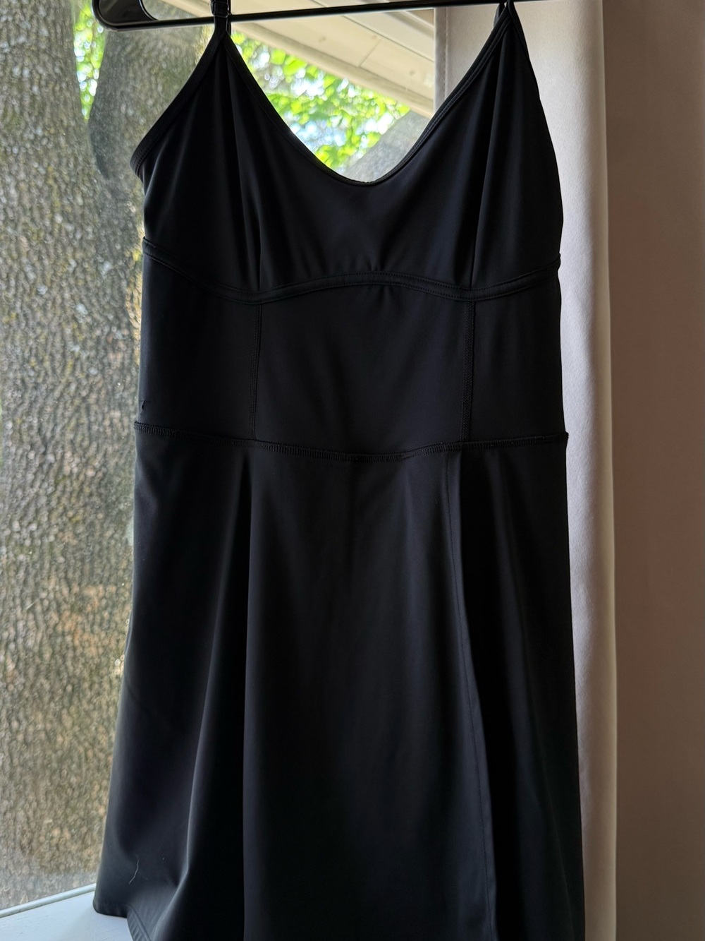 JoyLab Black A-Line Slip Dress